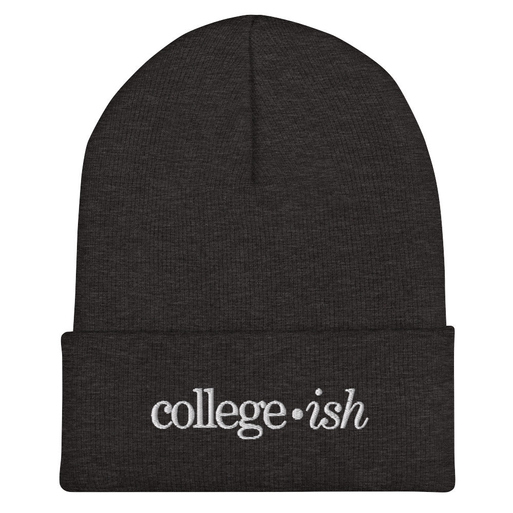 college ish beanie