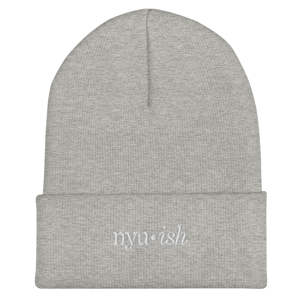 nyu ish beanie