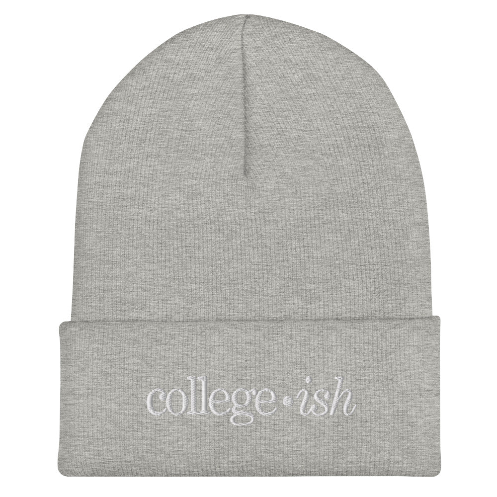 college ish beanie