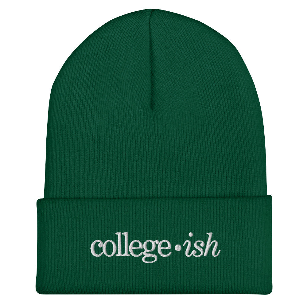 college ish beanie