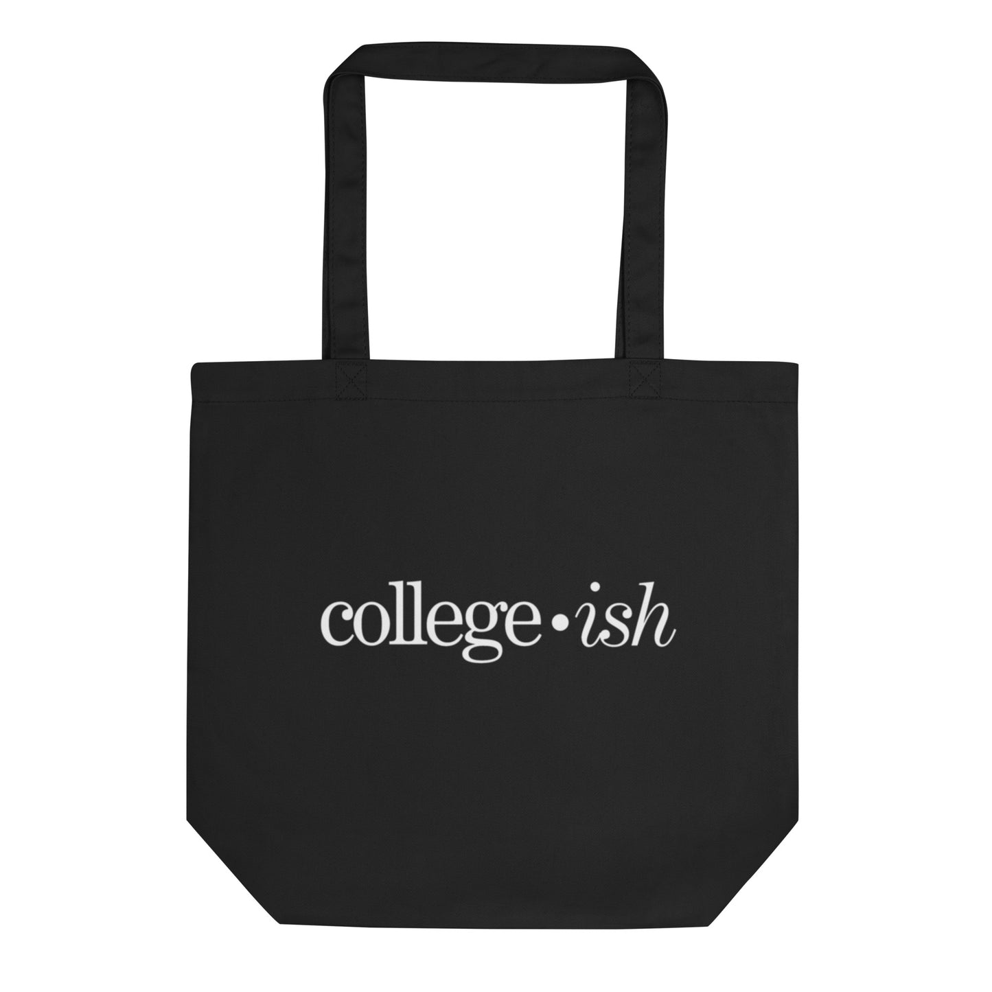 college ish tote bag