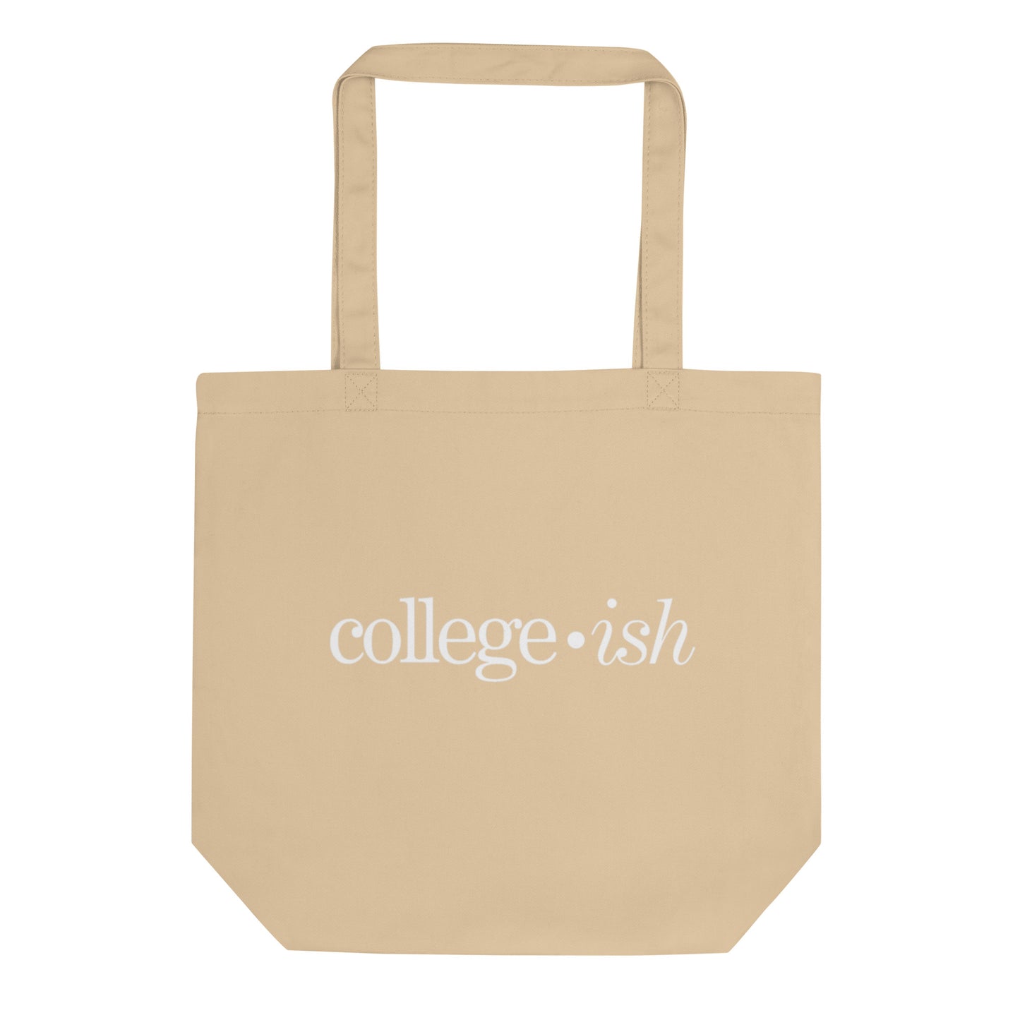 college ish tote bag