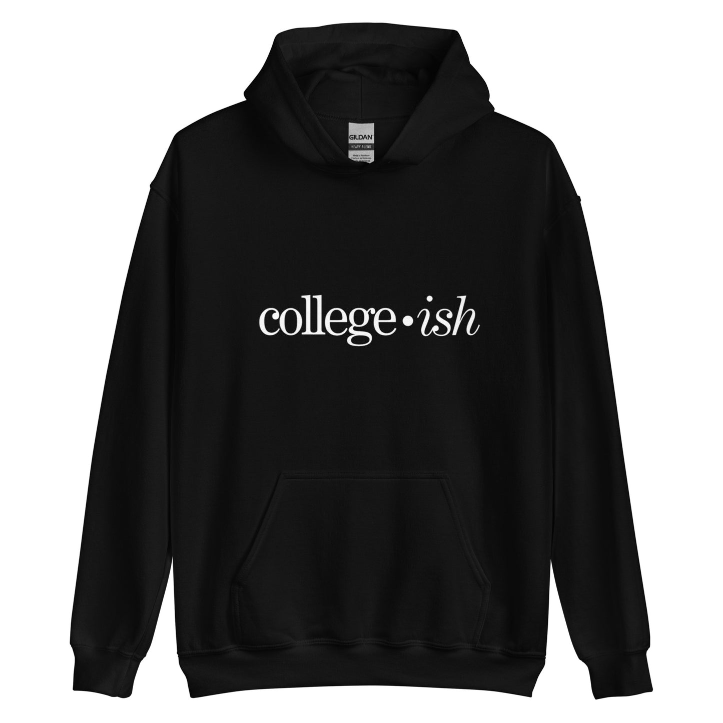 college ish hoodie