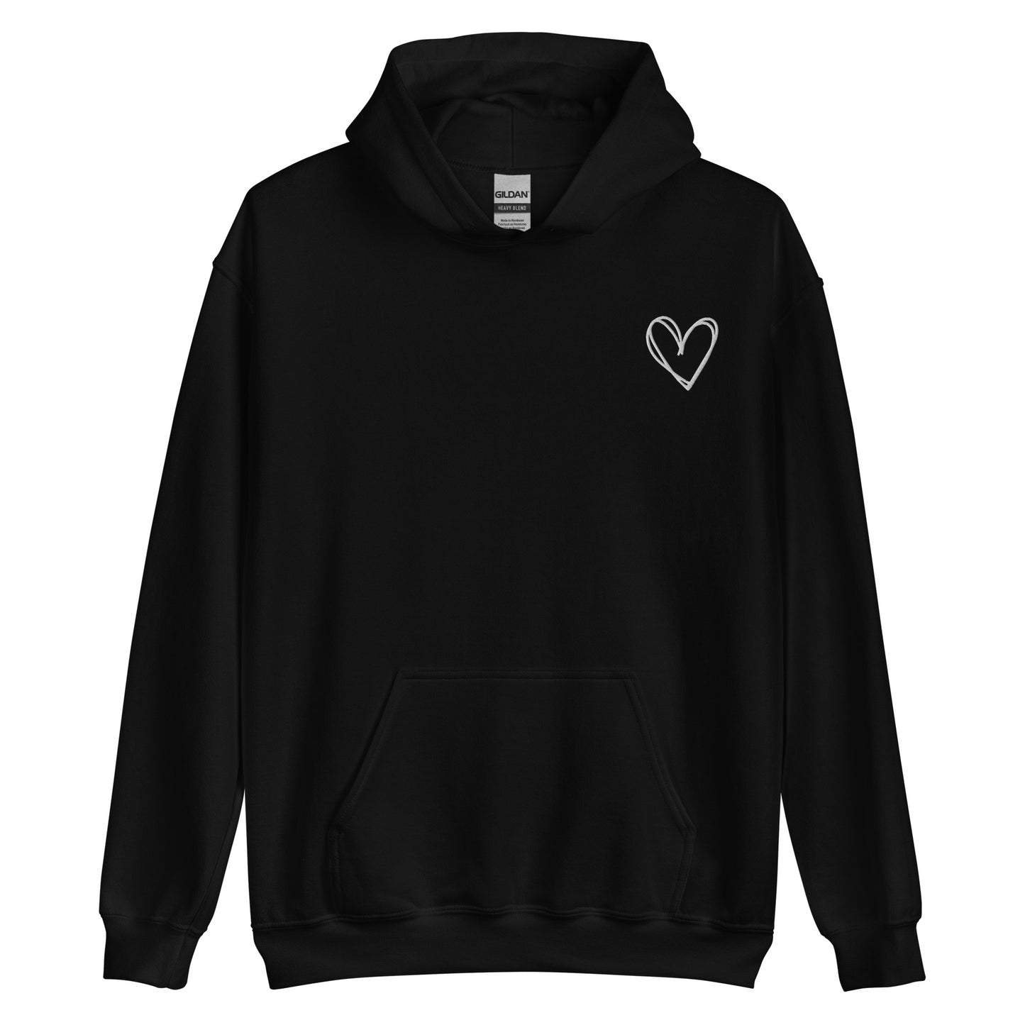 heart hoodie