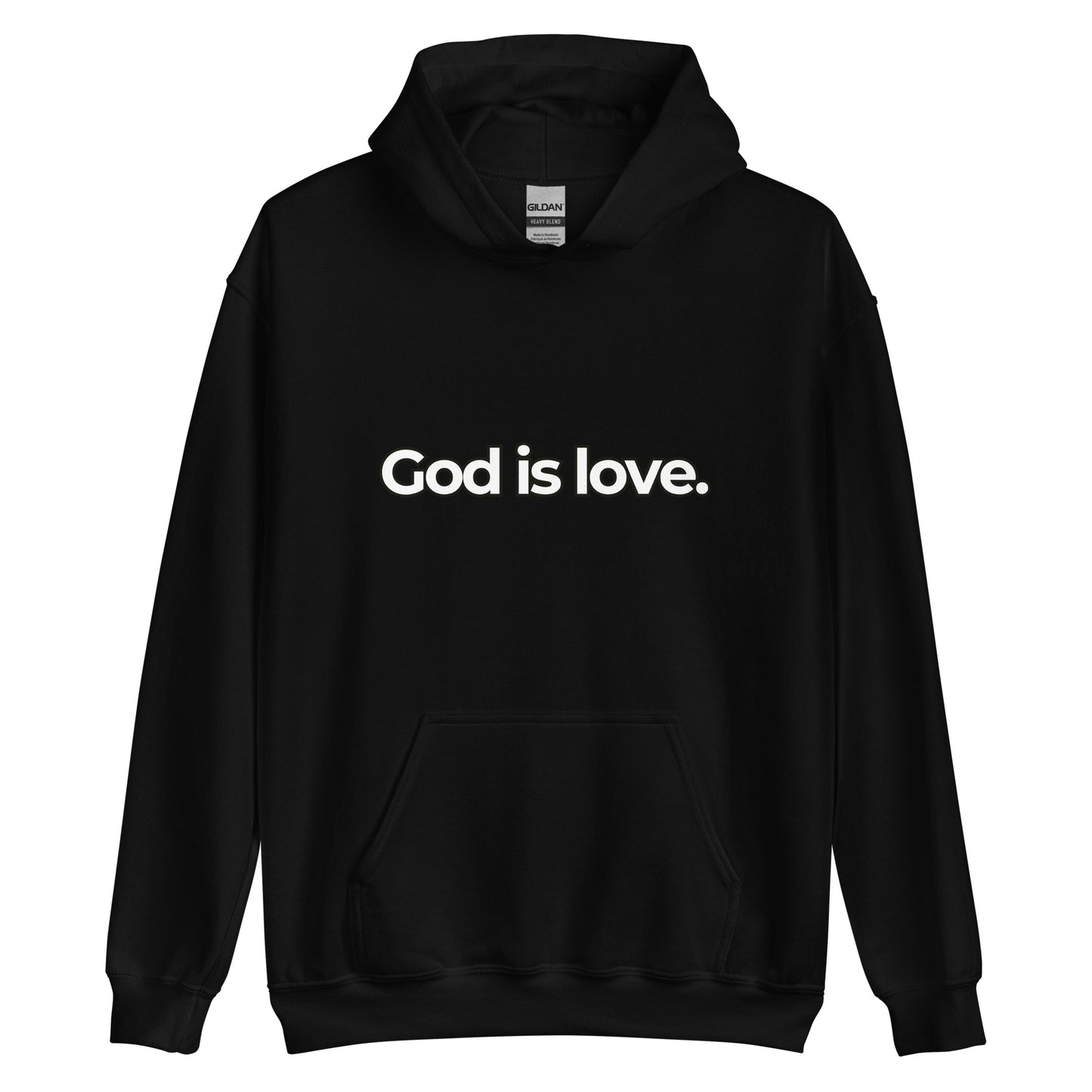 God is love hoodie