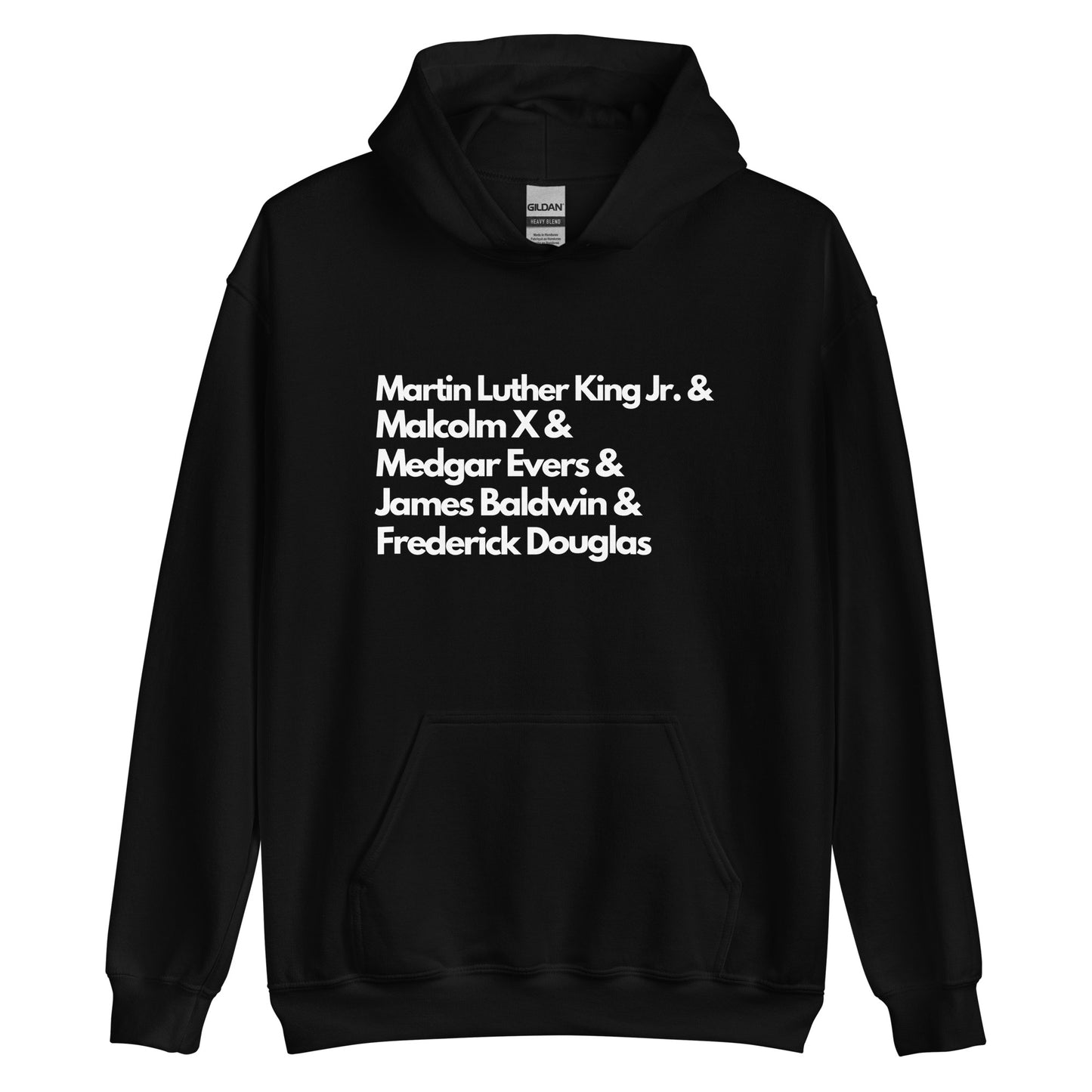 black men in history hoodie