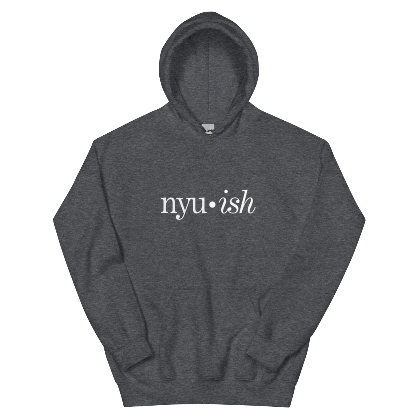 nyu ish hoodie