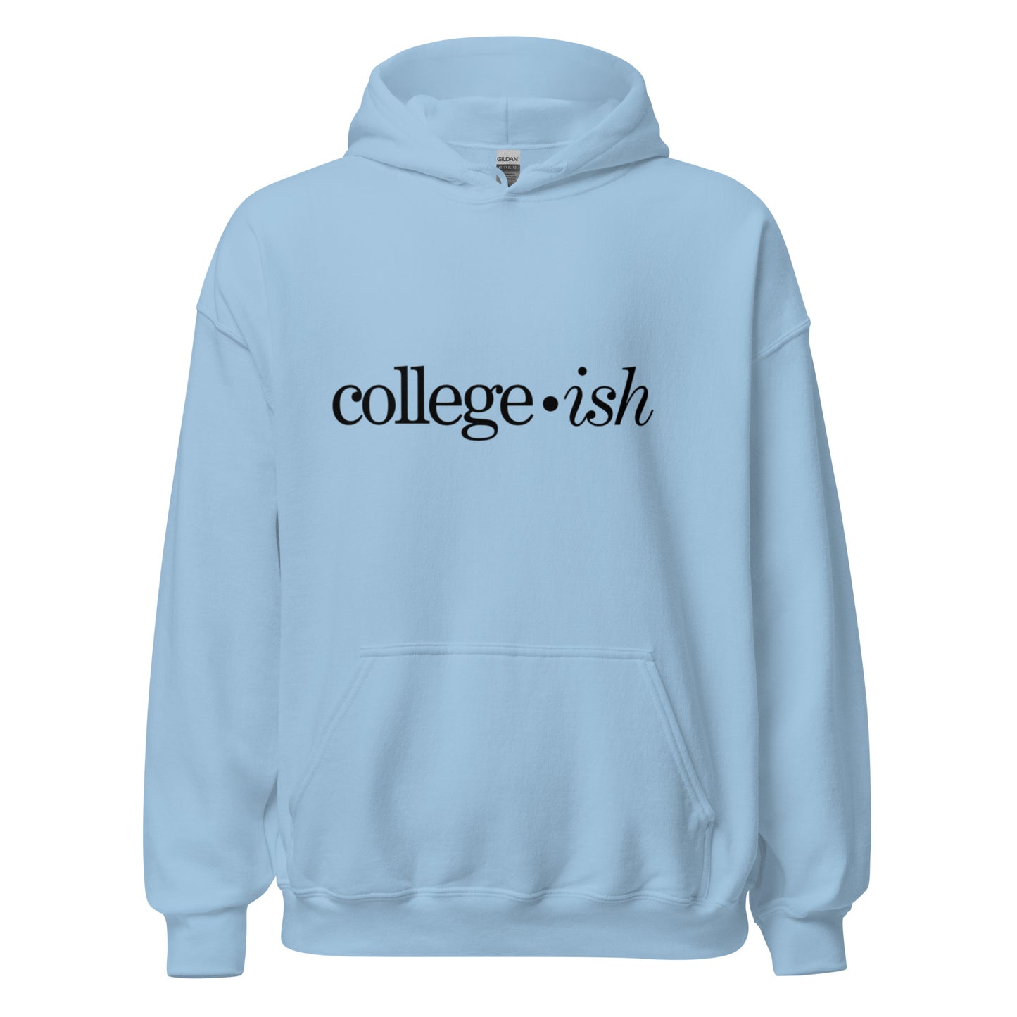 college ish hoodie