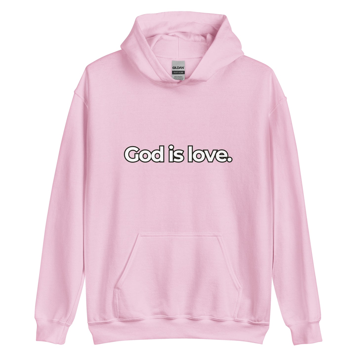 God is love hoodie