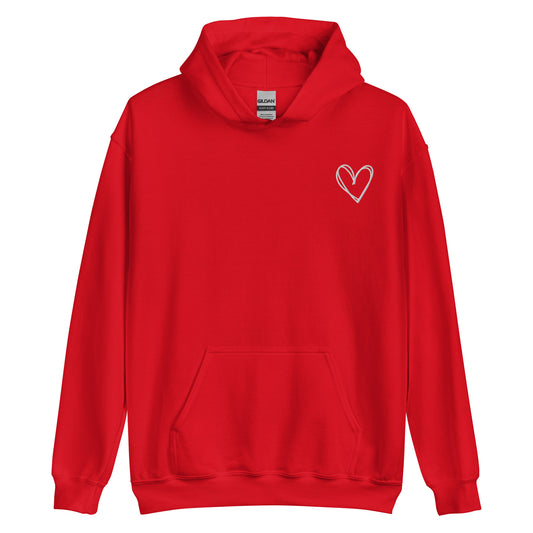 heart hoodie