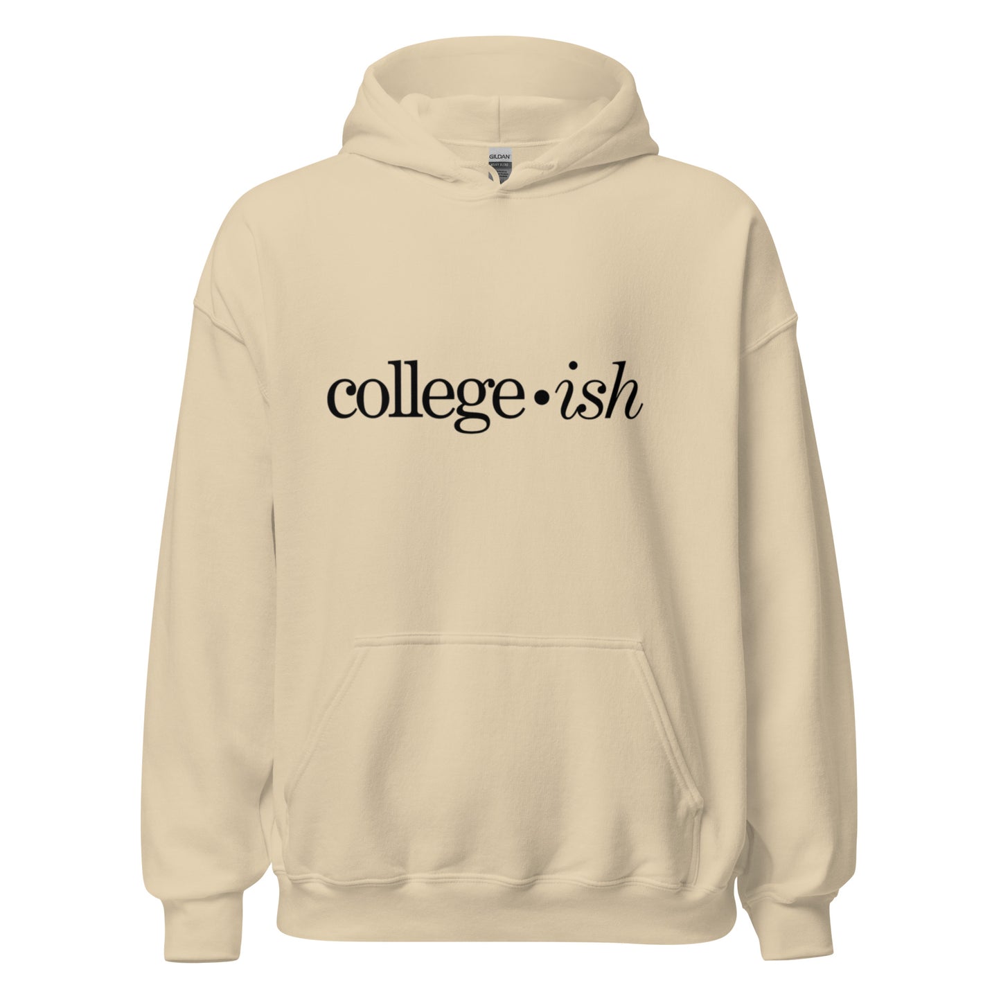 college ish hoodie