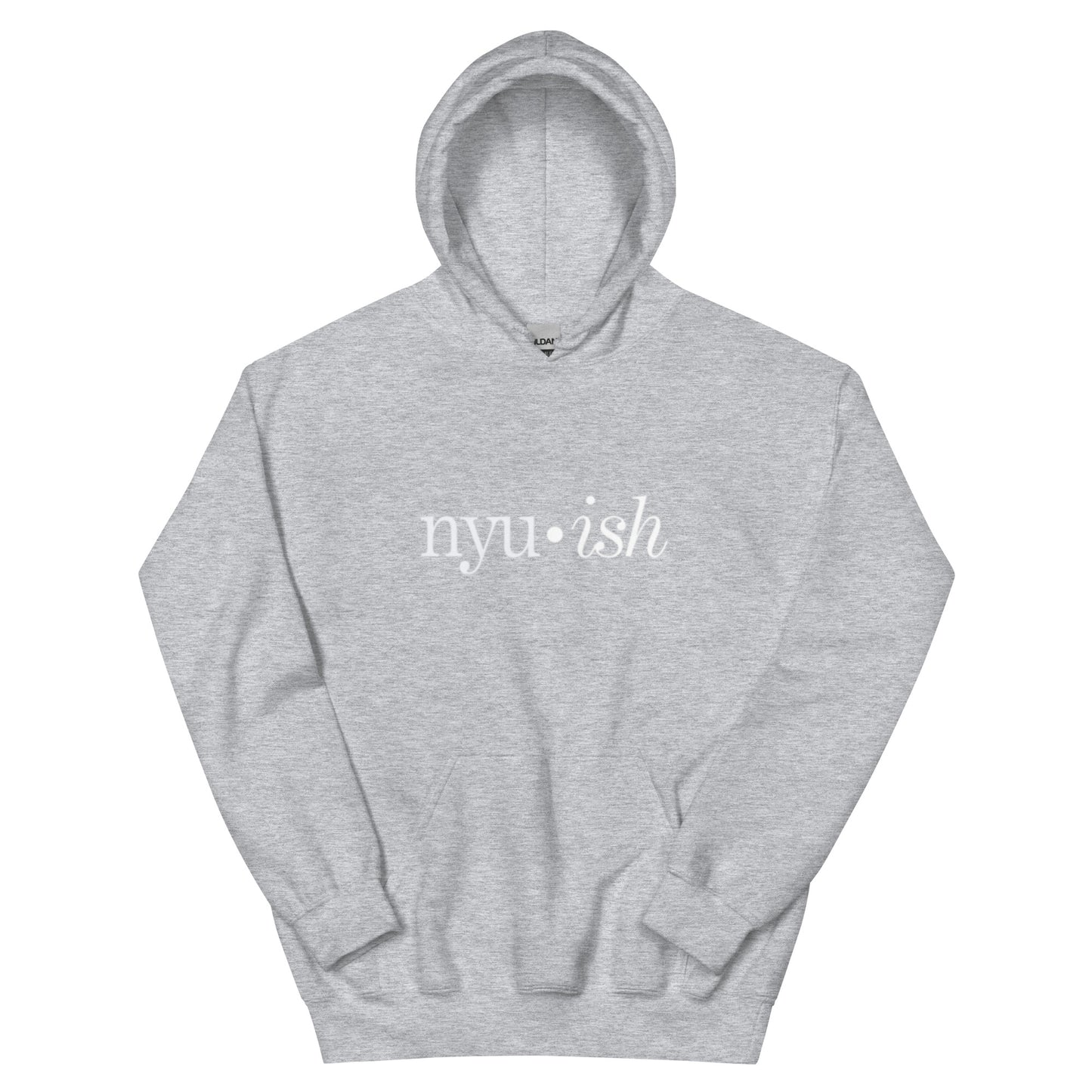 nyu ish hoodie