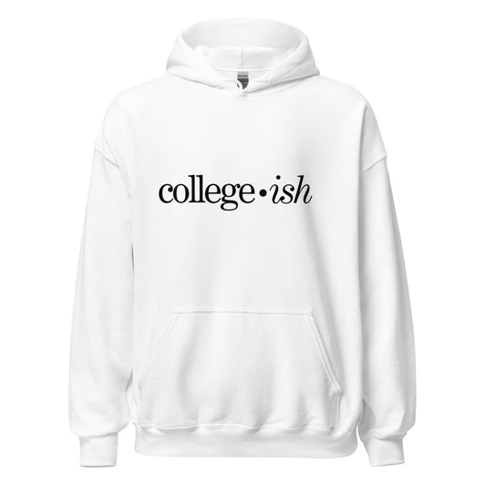 college ish hoodie